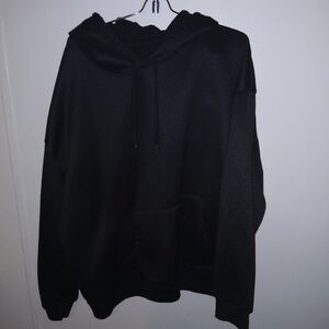 NWOT Shein 4XL pull over Black hoodie w/ kangaroo pocket